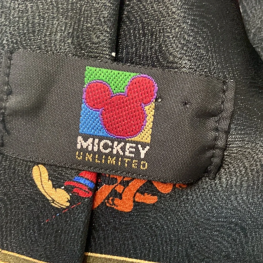 Mickey Mouse Cartoon Tie - Excellent Used Condition!